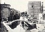 1905 c.a.-Padova-Demolizione del ponte della Stua per la costruzione del Corso del Popolo